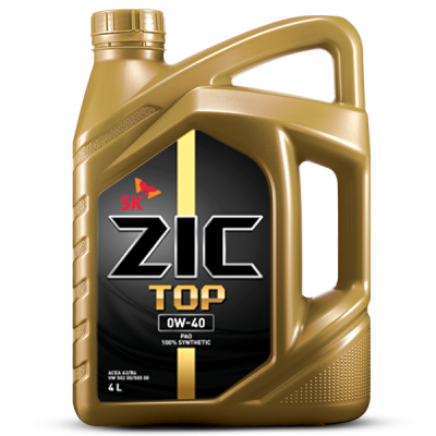 ZIC TOP 0W-40 Engine Oil 4 Ltr