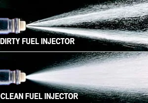Clean vs dirty fuel injectors